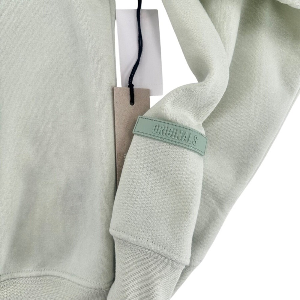 Originals Brooklyn Cloth Logo Crewneck Sweatshirt Sage Green NWT M - Picture 10 of 13